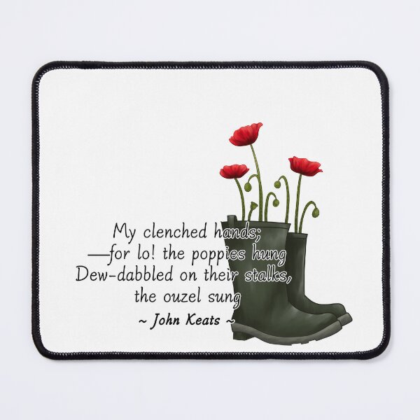 Item preview, John Keats ~ Poppy designed and sold by Krystal  Thomas.