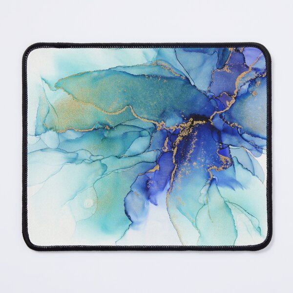 Item preview, Electric Wave Violet Turquoise Ink - Part 2 designed and sold by Olga Shvartsur.