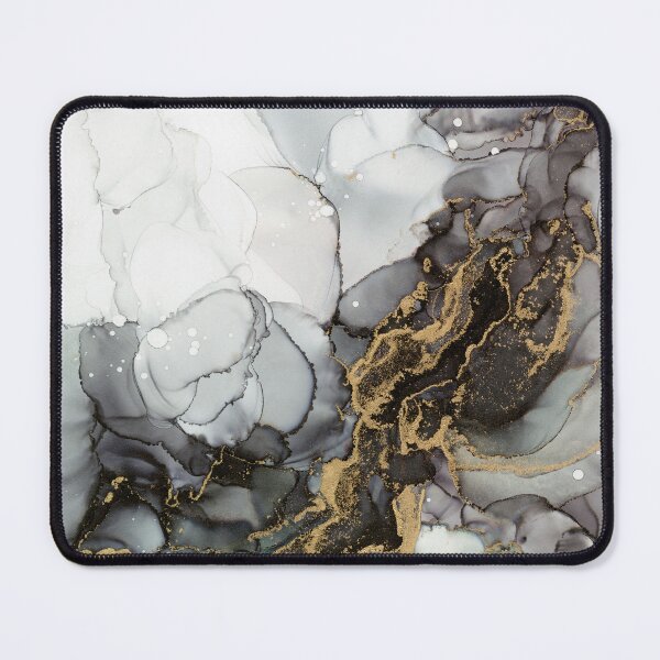 Item preview, Black and Gold Marble Storm designed and sold by Olga Shvartsur.