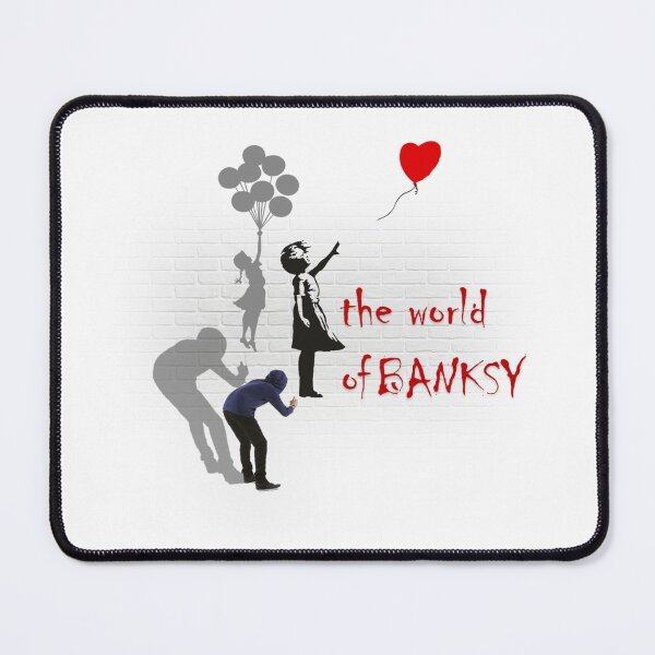 Item preview, Banksy girl with balloon designed and sold by Soulredeemer.