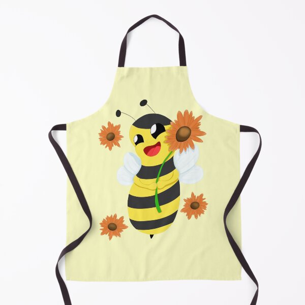 Item preview, Happy bee with flower. Bee happy and always smile. designed and sold by LufikamiDesign.