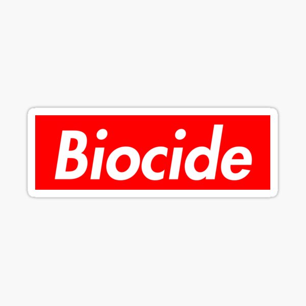 Biocide Stickers Redbubble