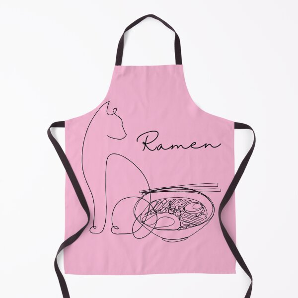 Item preview, Line Art Ramen Cat designed and sold by Lylabean22.