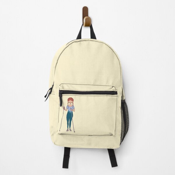 Item preview, Cute Girl With Walking Sticks (Yellow) designed and sold by misslovelymess.