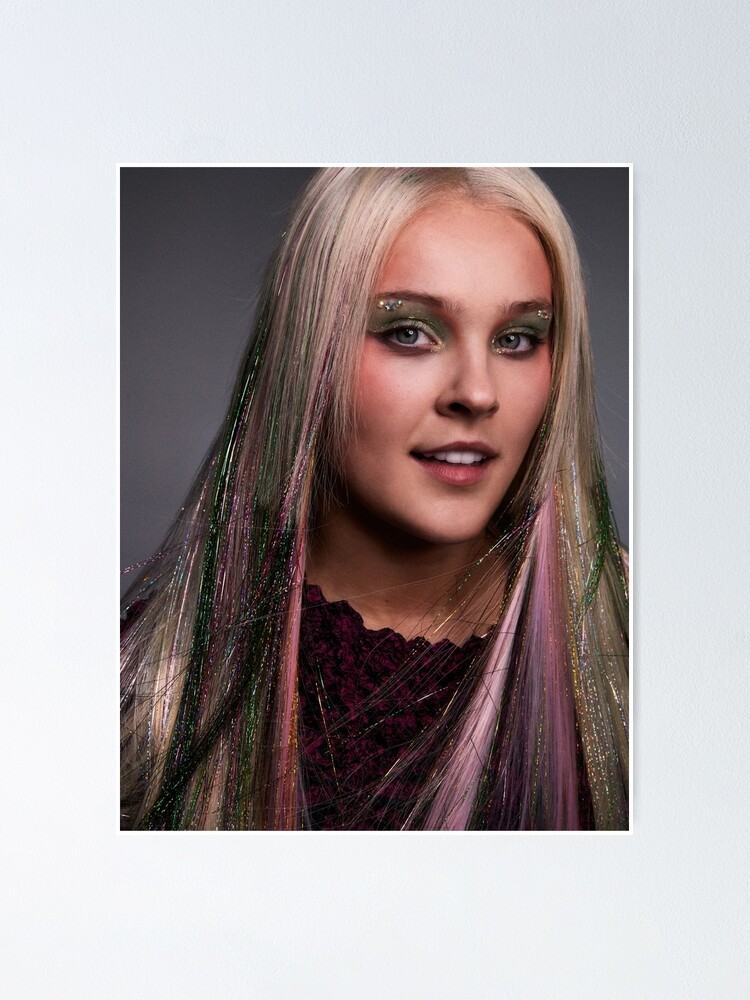 "Femme Jojo Siwa Portrait" Poster for Sale by caringiscool | Redbubble