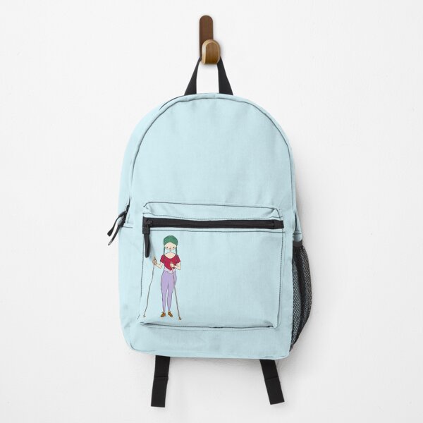Item preview, Cute Girl With Walking Sticks (Blue) designed and sold by misslovelymess.