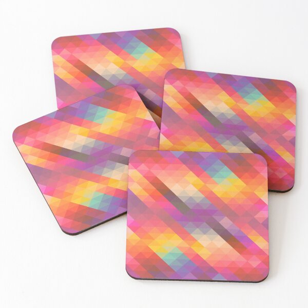 Item preview, Abstract Colorful Decorative Squares Pattern designed and sold by livianasgifts.