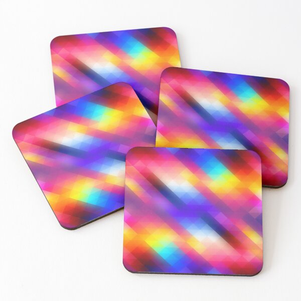 Item preview, Abstract Colorful Funky Squares Pattern designed and sold by livianasgifts.