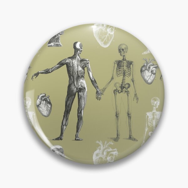 Artikelvorschau, Anatomie und Physiologie in Gold entworfen und verkauft von Catherine Holcombe.