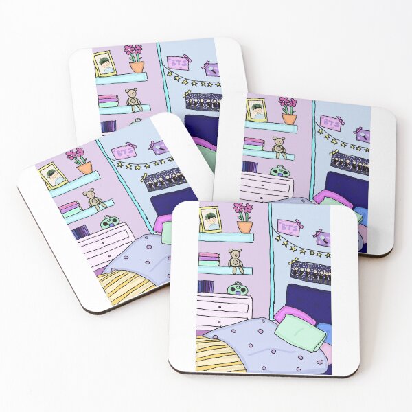 Item preview, BTS bedroom  designed and sold by jenbbz.
