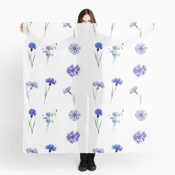 Item preview, Watercolor Blue Cornflowers designed and sold by silviaol.