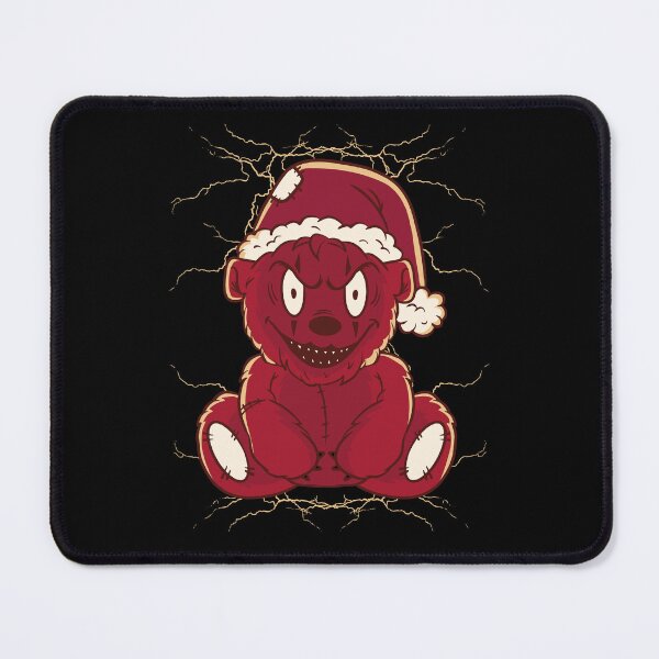 Item preview, Christmas teddy bear with scary face designed and sold by Rob-Son.