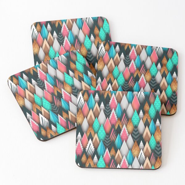 Item preview, Abstract Triangles Geometric Pattern Background designed and sold by livianasgifts.