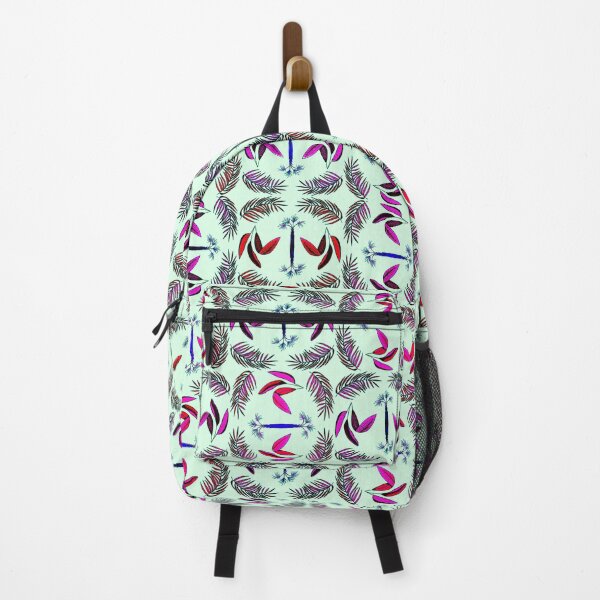 Item preview, Exotic Purple Tropical Leaves Summer Holiday Print designed and sold by Narkusdesign.