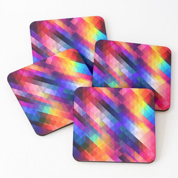 Item preview, Abstract Colorful Decorative Squares Pattern designed and sold by livianasgifts.
