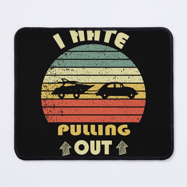 Item preview, I hate pulling out Retro boating boat captain  designed and sold by Micosmile.