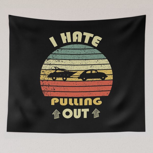 Item preview, I hate pulling out Retro boating boat captain  designed and sold by Micosmile.