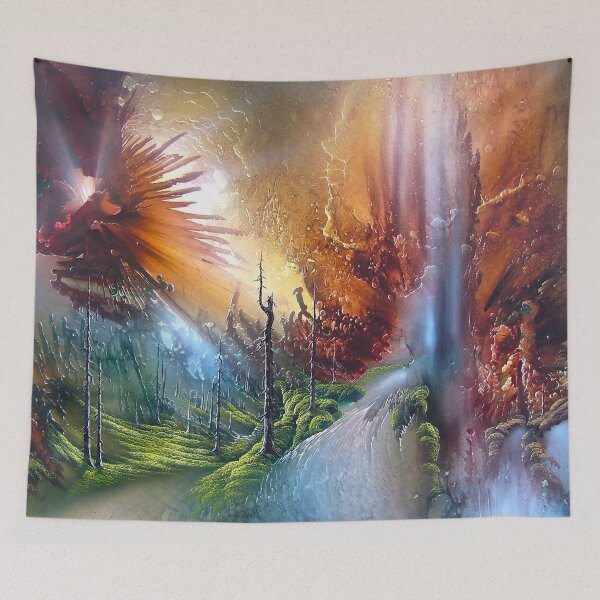 Item preview, Fantasy Painting Landscape Mystical designed and sold by livianasgifts.