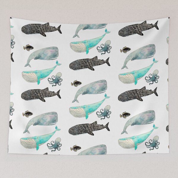 Item preview, Whale and friends designed and sold by Tina van Dijk.