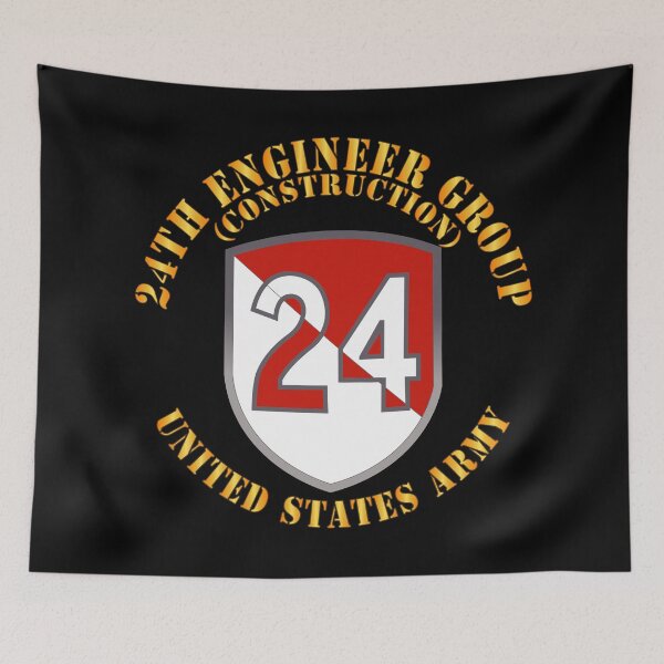 Item preview, Army  - 24th Engineer Group (Construction) - 1954 - 1972 X 300 designed and sold by Military Insignia Products.