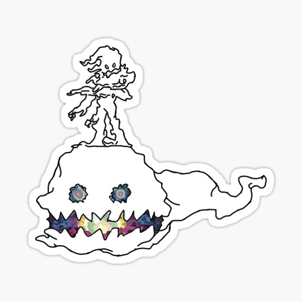 Kids See Ghosts Sticker for Sale by FreezyArt