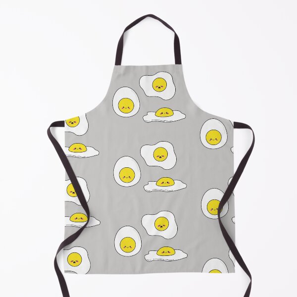 Item preview, Funny adorable fried egg hard boiled egg cute breakfast food kawaii egg cartoon designed and sold by Novel-ty.