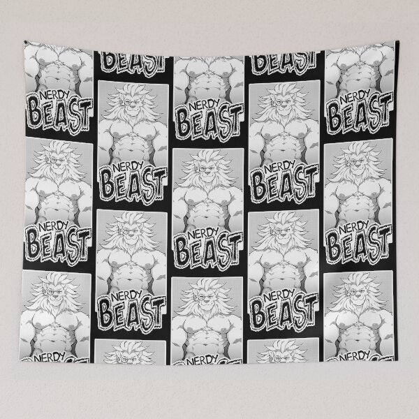 Item preview, NERDY BEAST YIFF (BLACK) designed and sold by Dolls X Beauty.