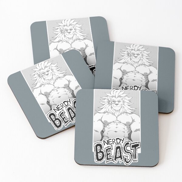 Item preview, NERDY BEAST YIFF (COOL GREY) designed and sold by Dolls X Beauty.