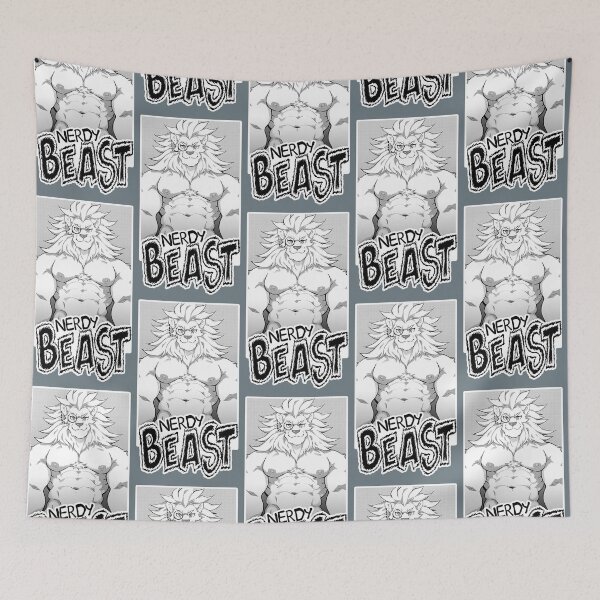 Item preview, NERDY BEAST YIFF (COOL GREY) designed and sold by Dolls X Beauty.