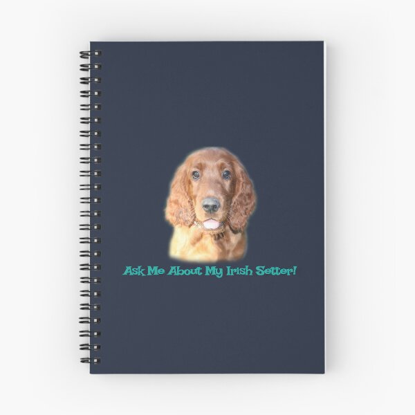 Aperçu de l'œuvre Demandez-moi à propos de mon setter irlandais créée et vendue par Mythen.