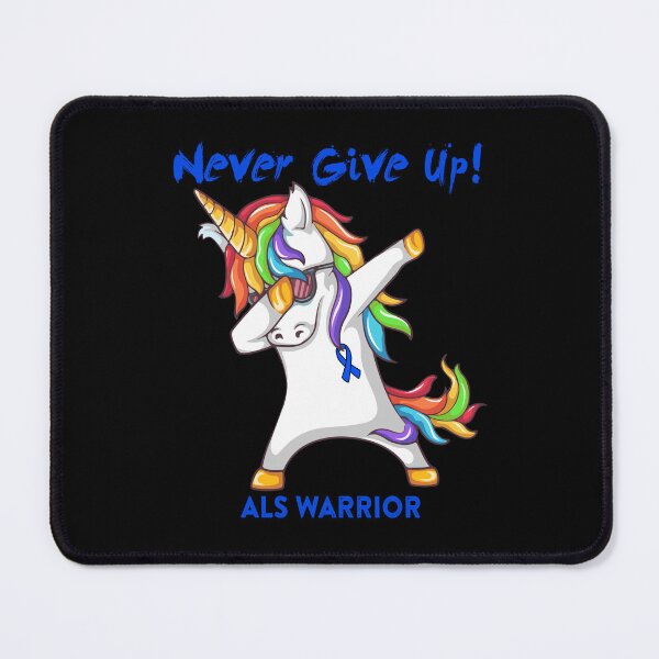 Item preview, ALS Warrior - Never Give Up! - Support ALS Warrior Gifts designed and sold by whlrcheryl.