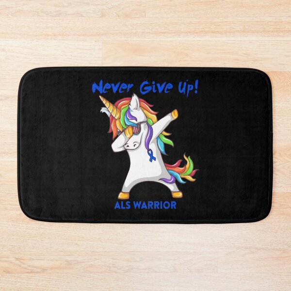 Item preview, ALS Warrior - Never Give Up! - Support ALS Warrior Gifts designed and sold by whlrcheryl.