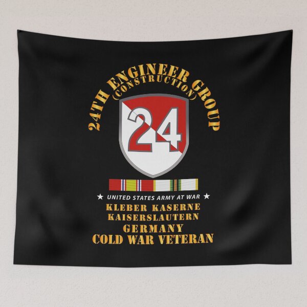 Item preview, Army -  24th Engineer Group (Construction) - Kaiserslautern, Germany 1954 - 1972- w COLD WAR SVC X 300 designed and sold by Military Insignia Products.