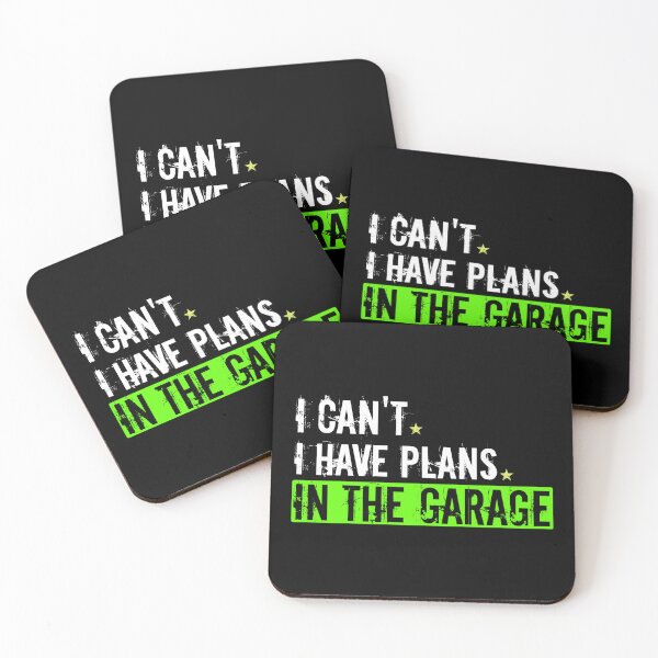 Item preview, I can't i have plans in the garage funny garage car mechanic shirt  designed and sold by cizito.