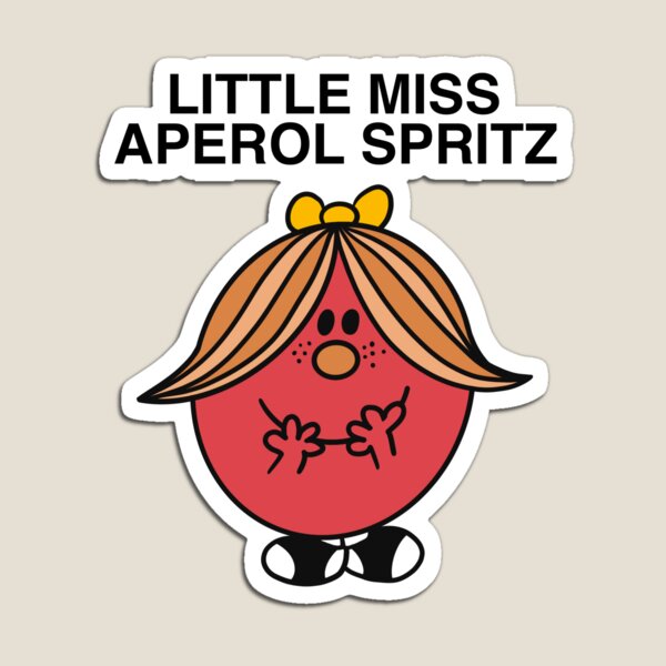 Vista previa del artículo con la obra «Pequeña señorita Aperol Spritz», diseñado y vendido por rachelm12.