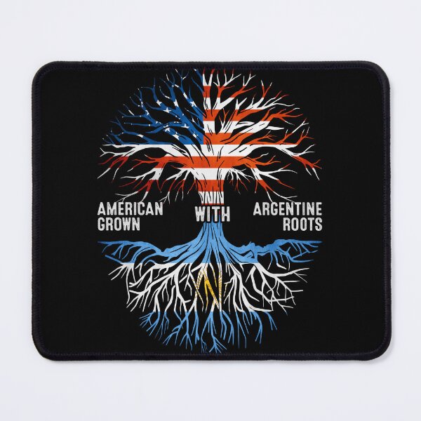 Item preview, American Grown With Argentine Roots Tree Argentina Flag designed and sold by MoHaCo.
