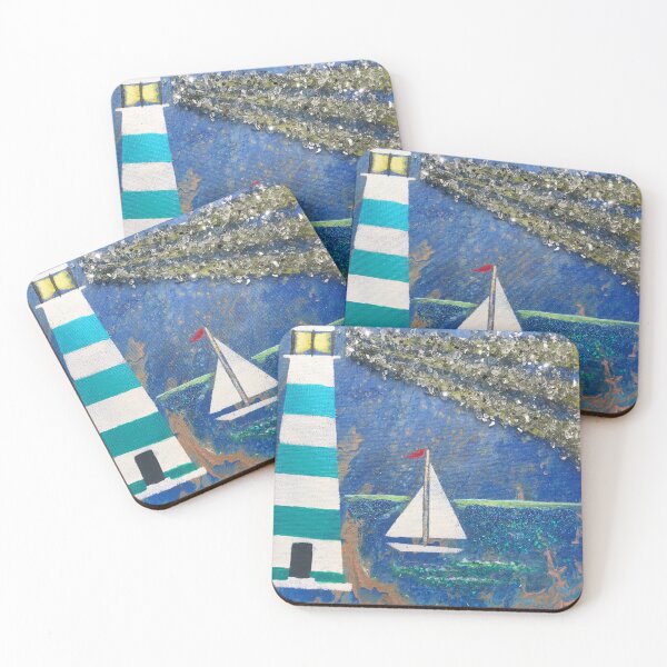 Item preview, Lighthouse Sailboat designed and sold by BridgetBresser.