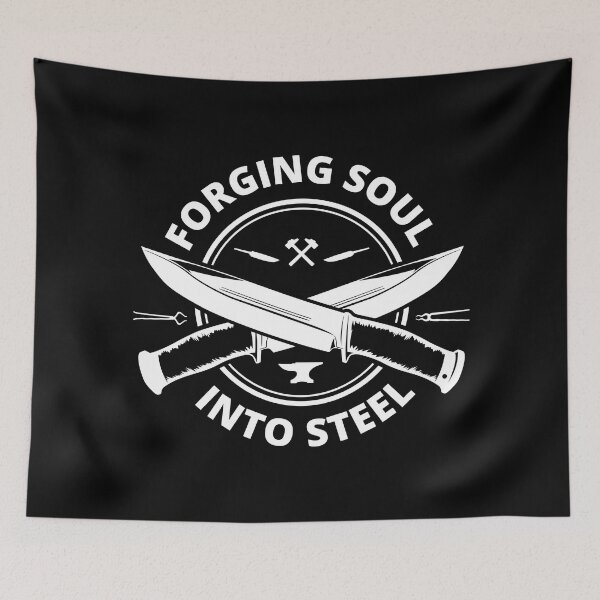 Item preview, Forging Soul Into Steel - Bladesmith Collection designed and sold by DCapparels.