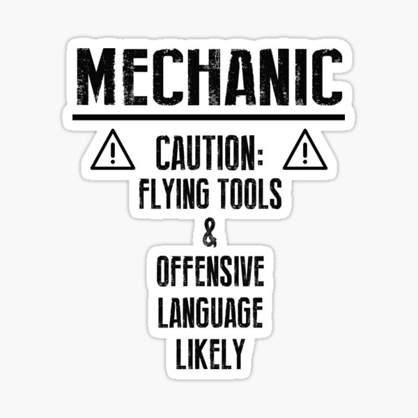 Need a Tool GO BUY IT Warning Caution Toolbox Box Sticker Decal Mechanic Set