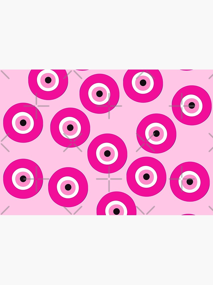 Preppy School Supplies, Preppy, Aesthetic, Pink, Evil Eye, Preppy