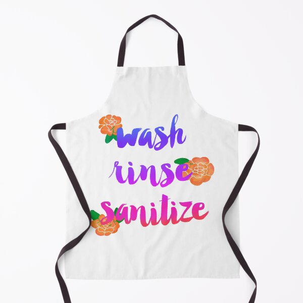 Item preview, Wash, Rinse, Sanitize designed and sold by C4ptainRavioli.