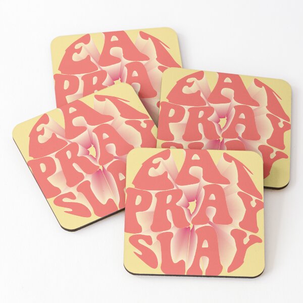 Item preview, eat pray slay designed and sold by spillthebeenz.