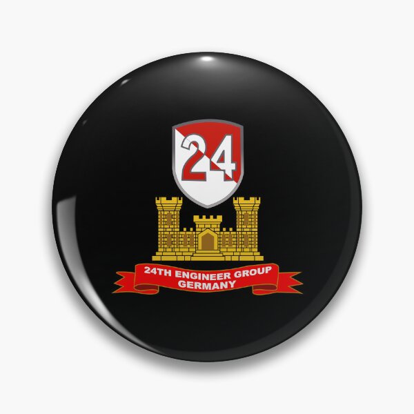 Item preview, Army - 24th Engineer Group - 1954 - 1972 - Germany - ENG  Br - Ribbon X 300 designed and sold by Military Insignia Products.