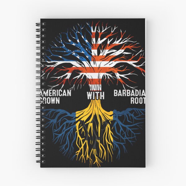 Item preview, American Grown With Barbados Roots Tree Bandera de Barbados designed and sold by MoHaCo.