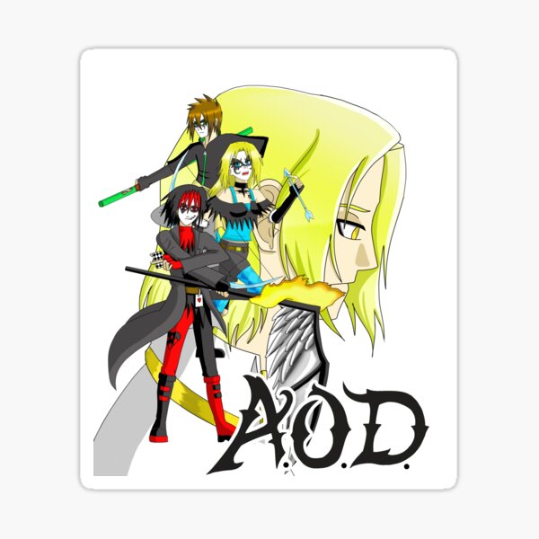A.O.D. Stark Sticker