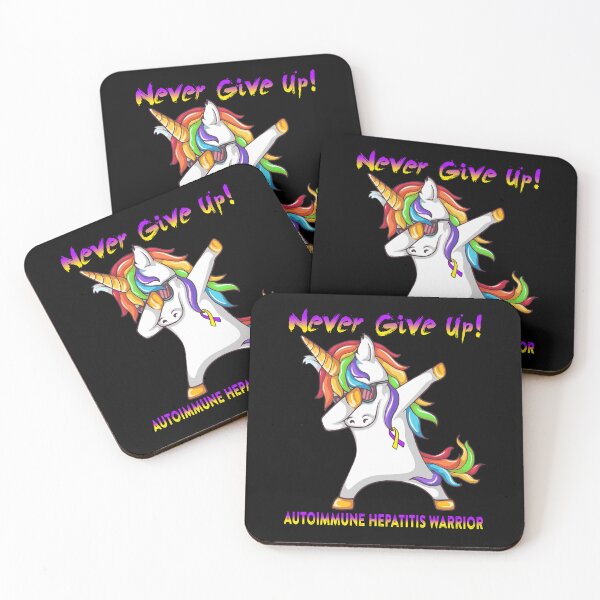 Item preview, Autoimmune Hepatitis Warrior - Never Give Up! - Support Autoimmune Hepatitis Warrior Gifts designed and sold by whlrcheryl.