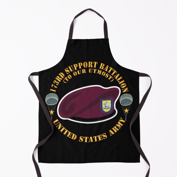 Item preview, Army - Maroon Beret - FLash - DUI - 173rd Support Battalion - To Our Utmost - US Army X 300 designed and sold by Military Insignia Products.