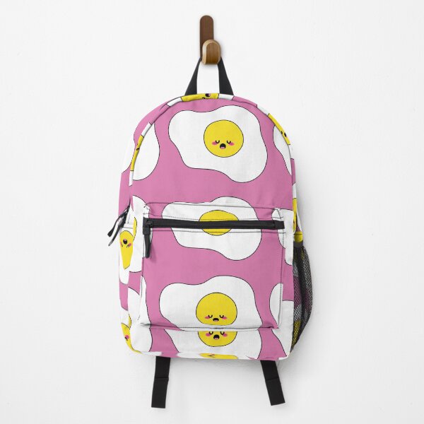 Item preview, Funny adorable fried egg cute breakfast food kawaii egg cartoon designed and sold by Novel-ty.