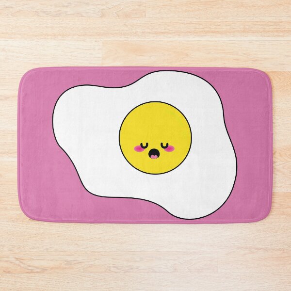 Item preview, Funny adorable fried egg cute breakfast food kawaii egg cartoon designed and sold by Novel-ty.