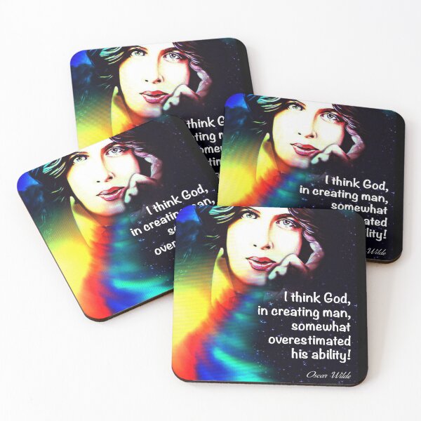 Item preview, OSCAR WILDE. God Overestimating! designed and sold by chepea2.